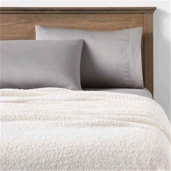 TWIN Cozy Chenille Bed Blanket - Threshold™ - Picture 3 of 3